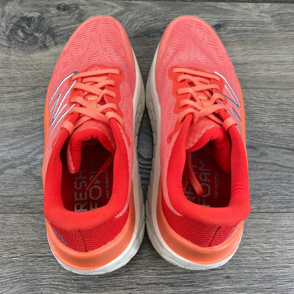 New Balance Fresh Foam X Kaiha Road Womens 7 Coral Red Slip Resistant WIDKAIRR - Picture 9 of 11